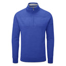 Oscar Jacobson Anders Lined 1/2 Zip Sweater - Royal Blue