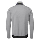 Oscar Jacobson Thomson Zip Neck Sweater - Dark Grey