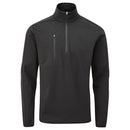 Oscar Jacobson Richmond 1/2 Zip Windproof Jacket - Black