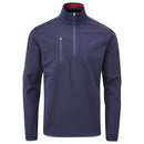 Oscar Jacobson Richmond 1/2 Zip Windproof Jacket - Navy