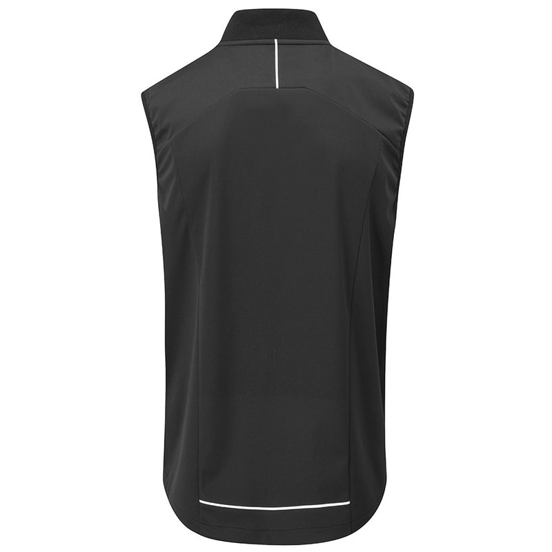 Oscar Jacobson Rowland Sleeveless Lightweight Jacket - Black