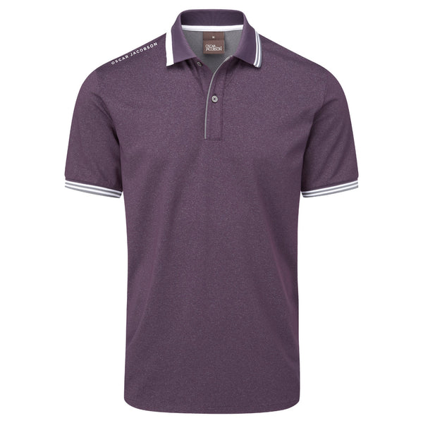 Oscar Jacobson Falcon Polo Shirt - Plum