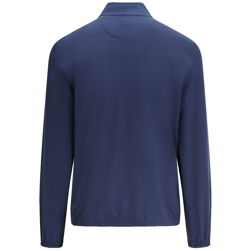 Original Penguin 1/4 Zip Colour Block Jacket - Black Iris