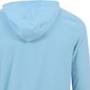 Original Penguin 1/4 Zip Fine Line Hooded Wind Shirt - Baltic Sea