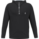 Original Penguin 1/4 Zip Performance Hoodie - Dark Caviar Heather