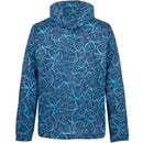 Original Penguin 1/4 Zip Trademark Printed Wind Jacket - Black Iris