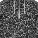 Original Penguin 1/4 Zip Trademark Printed Wind Jacket - Caviar