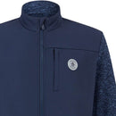 Original Penguin 90’s Colour Block Full Zip Thermal Fleece - Black Iris Bijou