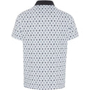 Original Penguin All-Over Atomic Cocktail Print Polo Shirt - Caviar