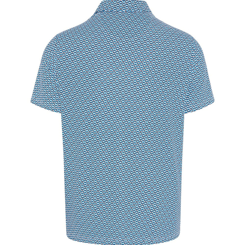 Original Penguin All-Over Heritage Polo Shirt - Mediterranean Blue