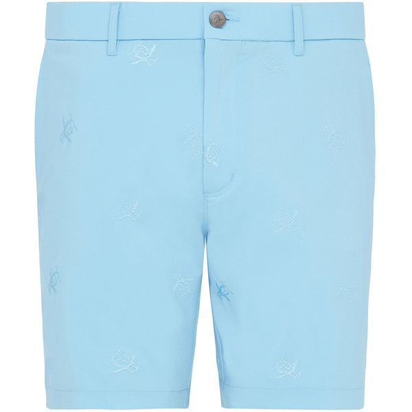 Original Penguin All-Over Pete Embroidery Shorts - Aquarius