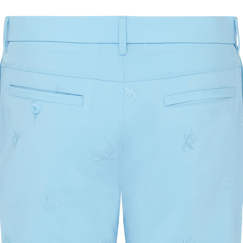 Original Penguin All-Over Pete Embroidery Shorts - Aquarius