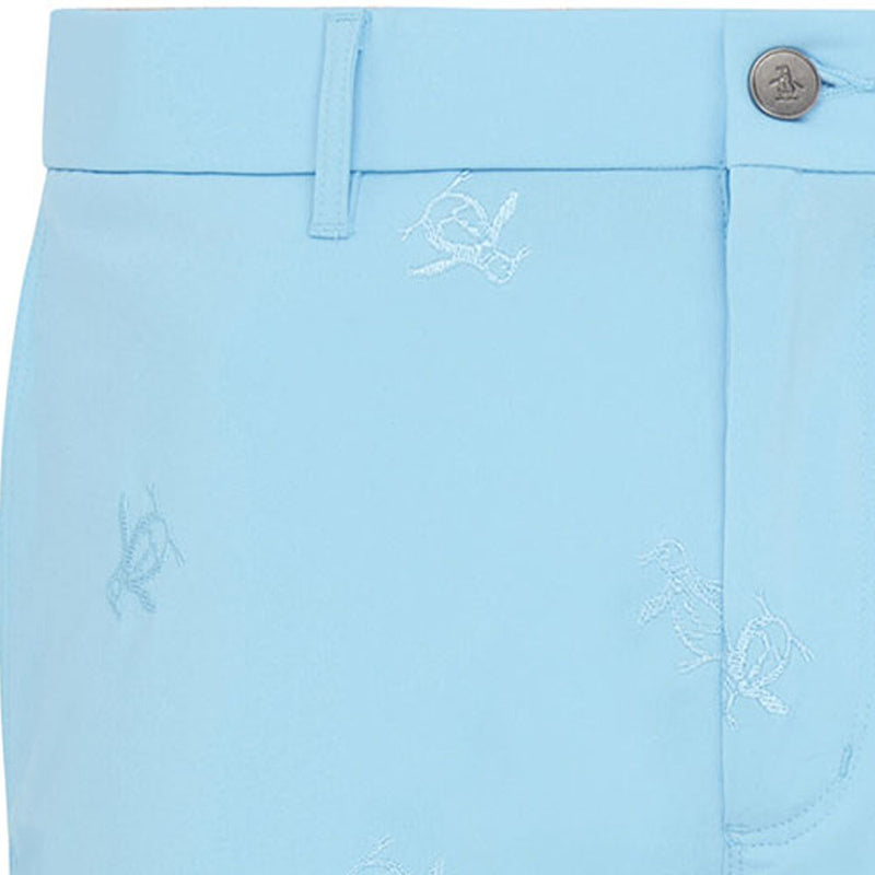 Original Penguin All-Over Pete Embroidery Shorts - Aquarius