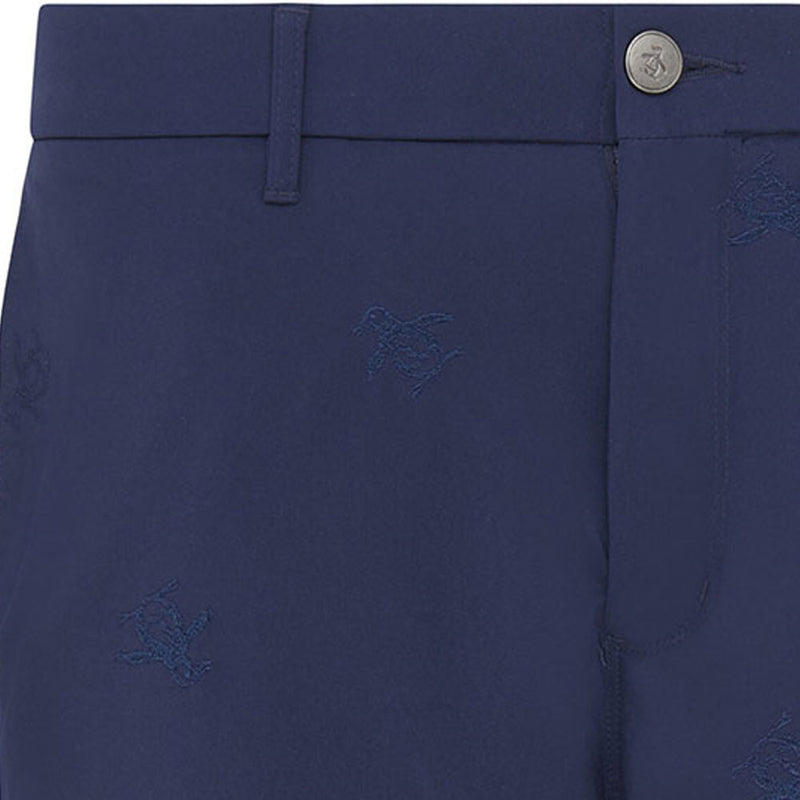 Original Penguin All-Over Pete Embroidery Shorts - Black Iris