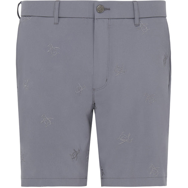 Original Penguin All-Over Pete Embroidery Shorts - Quiet Shade