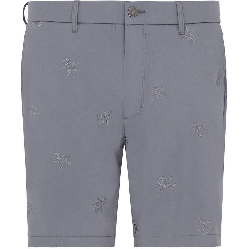 Original Penguin All-Over Pete Embroidery Shorts - Quiet Shade