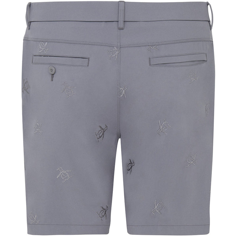 Original Penguin All-Over Pete Embroidery Shorts - Quiet Shade