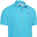 Original Penguin All-Over Pete Print Polo Shirt - Cloisonne