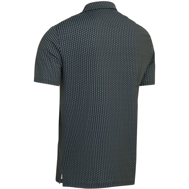 Original Penguin All-Over Pete Print Polo Shirt - Caviar