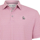 Original Penguin All-Over Pete Print Polo Shirt - Rose Bouquet