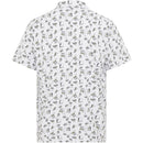 Original Penguin All Over Retro Arcade Polo Shirt - Bright White