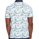 Original Penguin Beach Club Print Polo Shirt - Bright White
