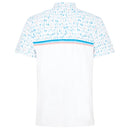 Original Penguin Broken Tees Print Polo Shirt - Bright White