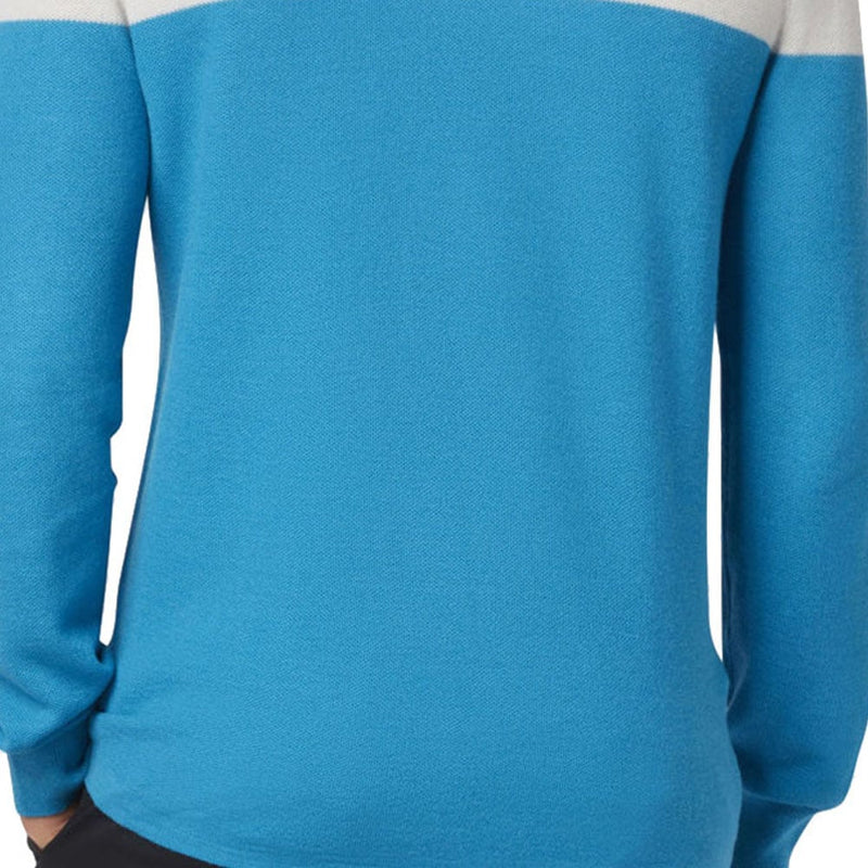 Original Penguin Colour Block Sweater - Pearl Blue