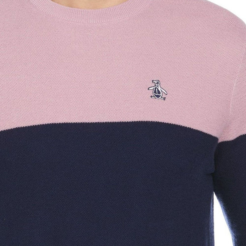 Original Penguin Colour Block Sweater - Pirouette