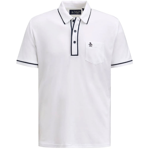 Original Penguin Performance Earl Polo Shirt - Bright White