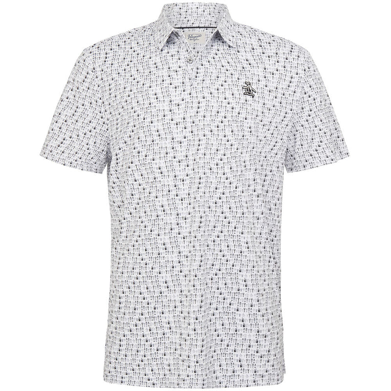 Original Penguin "Have A Beer" Novelty Polo Shirt - Bright White
