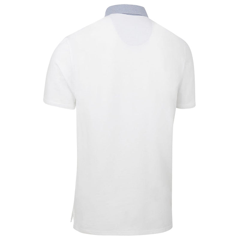 Original Penguin Heritage Fine Line Polo Shirt - Bright White