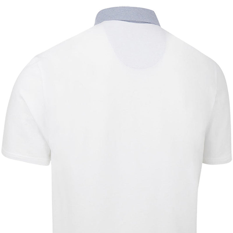 Original Penguin Heritage Fine Line Polo Shirt - Bright White