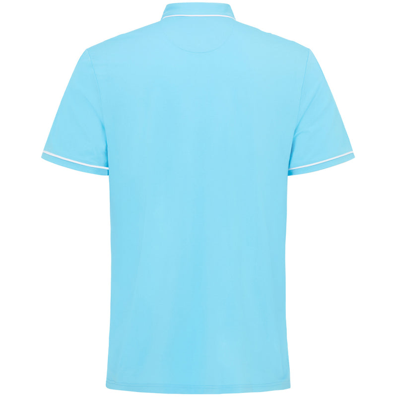 Original Penguin Heritage Piped Polo Shirt - Aquarius