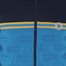 Original Penguin Insulated Mixed Media 80's Bomber Jacket - Black Iris