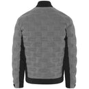 Original Penguin Insulated Mixed Media 80's Bomber Jacket - Caviar