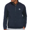 Original Penguin Insulated Mixed Media Jacket - Black Iris