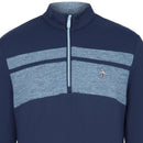 Original Penguin Lightweight 1/4 Zip Pullover - Black Iris