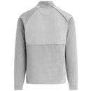 Original Penguin Mixed Media 1/4 Zip Sweater - Pearl Blue