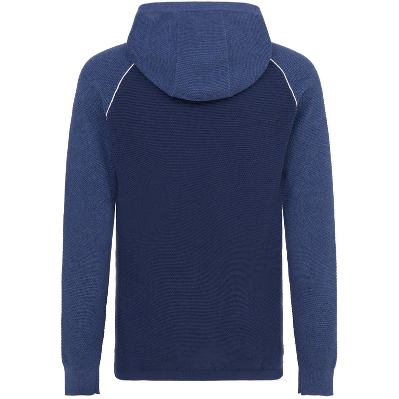 Original Penguin Performance Hooded Sweater - Black Iris/Bijou Heather