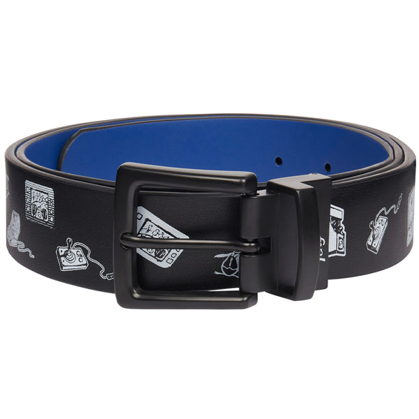 Original Penguin Retro Arcade Reversible Belt - Bluing