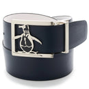 Original Penguin Reversible Leather Belt - White