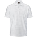 Oscar Jacobson Barton Polo Shirt - White/Pewter