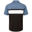 Oscar Jacobson Boston Polo Shirt - Black/Blue Charcoal