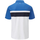 Oscar Jacobson Boston Polo Shirt - White/Royal Blue