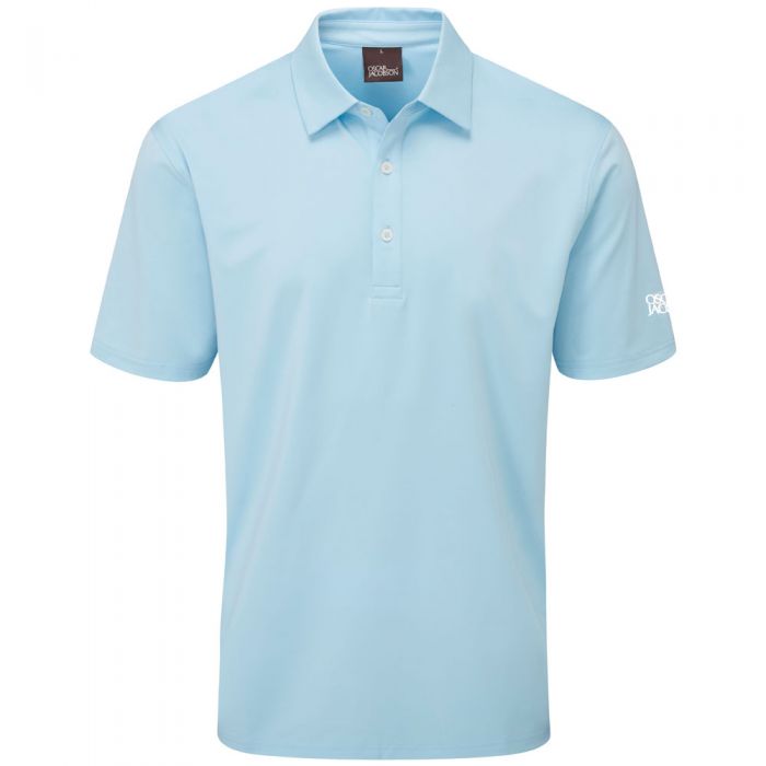 Oscar Jacobson Chap Polo Shirt - Sky Blue