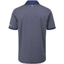 Oscar Jacobson Chester Polo Shirt - Grey Marl/Navy