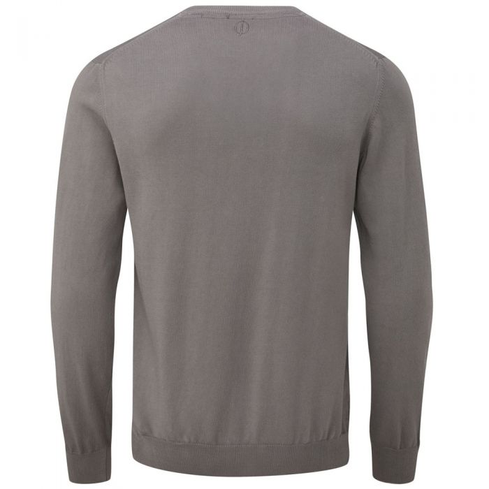 Oscar Jacobson Constable Pullover - Charcoal