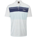 Oscar Jacobson Croft Polo Shirt - Cool Blue/White