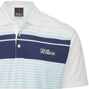 Oscar Jacobson Croft Polo Shirt - Cool Blue/White
